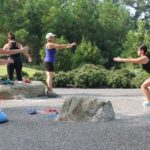 boot camp training in a park in Raleigh